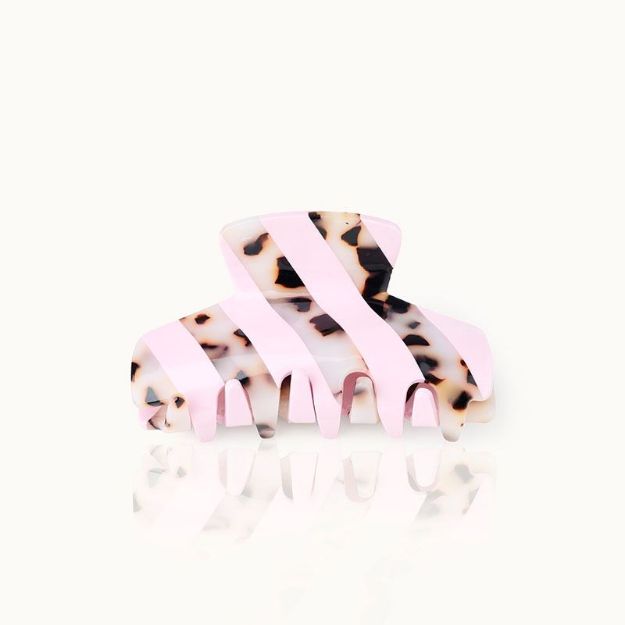 Bild von Haarklammer Stripes Pink Leo - by vivi.