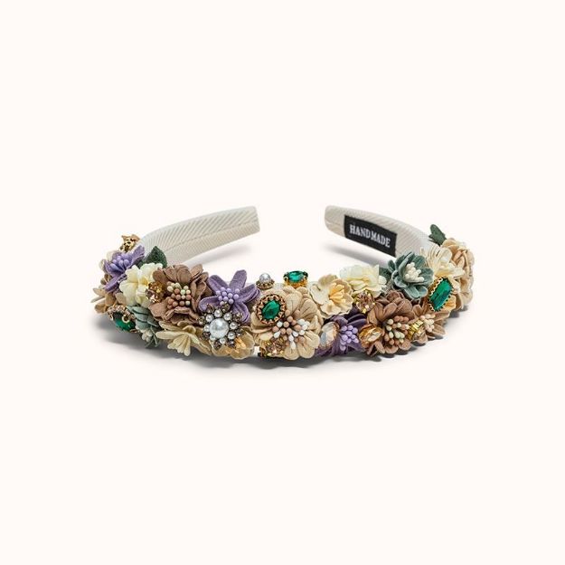 Bild von Haarreif Flower Cream - by vivi.