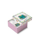 Bild von SMALL BOWL LOVE TURQUOISE CM.17X5
