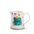 Bild von MILK JUG LOVE TURQUOISE ML. 630