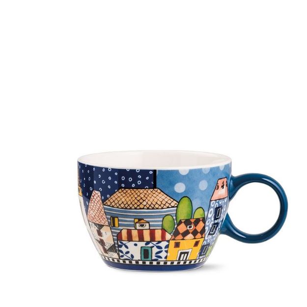 Bild von BREAKFAST CUP PAESE MIO BLUE ML. 420