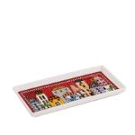 Bild von TRAY PAESE MIO RED CM. 19X9