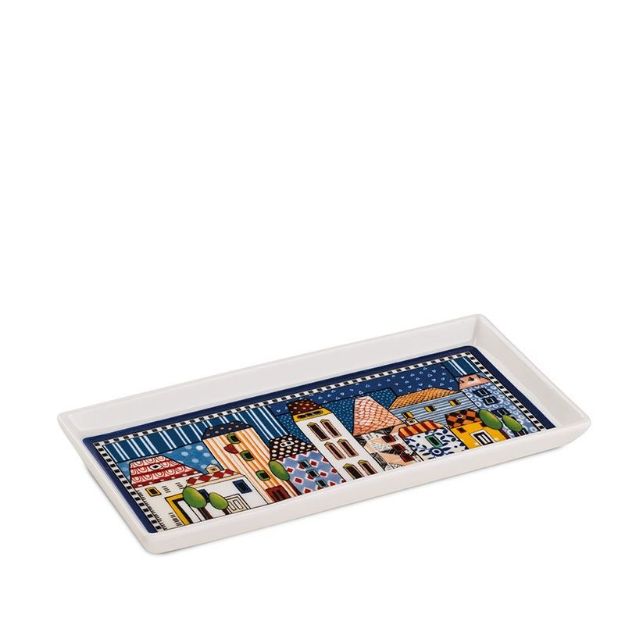 Bild von TRAY PAESE MIO BLUE CM. 19X9