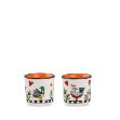 Bild von SET 2 MINI MUGS COCORICO' ORANGE ML 90