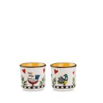 Bild von SET 2 MINI MUGS COCORICO' YELLOW ML 90