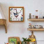Bild von CLOCK COCORICO' ORANGE CM 31X31