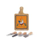 Bild von SET CHOPPING BOARD AND CHEESE KNIFE COCORICO'