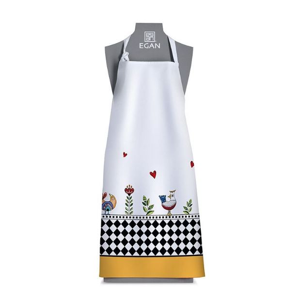 Bild von APRON COCORICO' YELLOW CM78X70