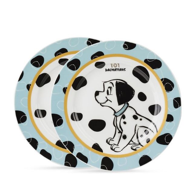 Bild von SET 2 PLATES 101 LIGHT BLUE DIAM. 19