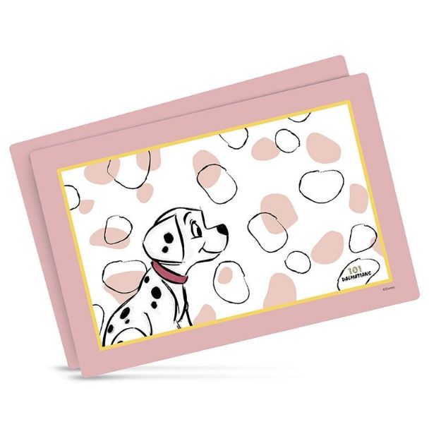 Bild von SET 2 PLACEMATS PP 101 PINK CM. 45X30
