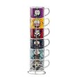 Bild von SET 6 STACKABLE COFFEE CUPS THE ADDAMS FAMILY + METALRACK