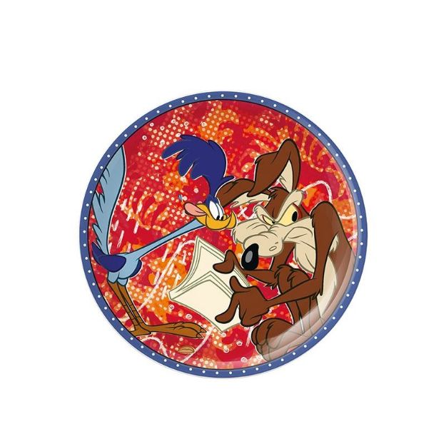 Bild von DESSERT PLATE WILE E. COYOTE AND THE ROAD RUNNER  D.19