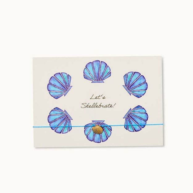 Bild von Armband-Karte Shellebrate - by vivi.