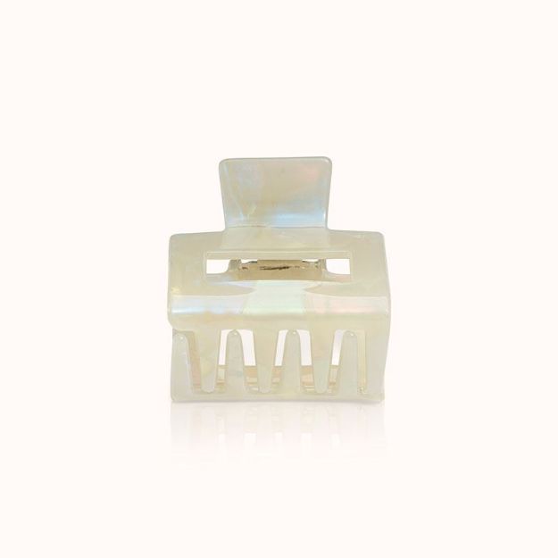 Bild von Haarklammer Square Pearl - by vivi.