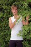 Bild von Unterhemd/Tanktop Bambus in weiss von The Spirit of OM