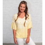 Bild von Leinenshirt Happy Sun in gelb von The Spirit of OM