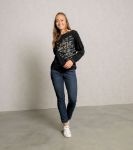 Bild von Oversize Shirt Motivation in schwarz von The Spirit of OM