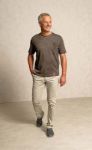 Bild von T-Shirt men Ethno mit Brusttasche in dunkelgrau von The Spirit of OM