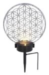 Bild von Solar-Aussenleuchte Blume des Lebens als Gartenstecker