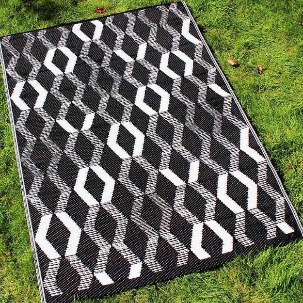 Bild von Rico Black Outdoor Rug