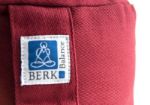 Bild von Blume des Lebens Meditationskissen rot