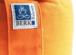 Bild von Blume des Lebens Meditationskissen orange