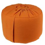 Bild von Meditationskissen Basic Bio Höhe 19 cm in Rotorange von Lotus Design