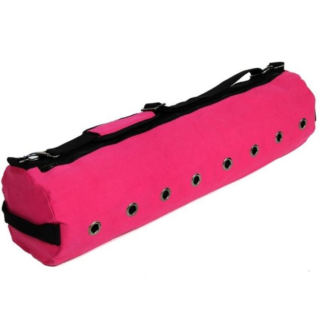 Bild von Yogatasche Canvas 71 cm x Ø 17 cm in Pink von Lotus Design
