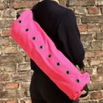 Bild von Yogatasche Canvas 71 cm x Ø 17 cm in Pink von Lotus Design