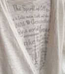 Bild von Strickjacke Mein Glück in naturweiss von The Spirit of OM