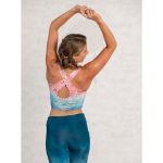 Bild von Yoga-Bra Mandala in indigo/peach von The Spirit of OM