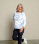 Bild von Shirt Mandala Heaven 3/4 Arm  in wolkenblau von The Spirit of OM