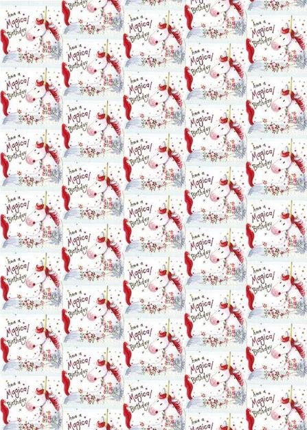 Bild von UNICORN GIFT WRAP