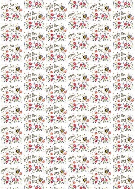 Bild von BIRTHDAY BEE GIFT WRAP