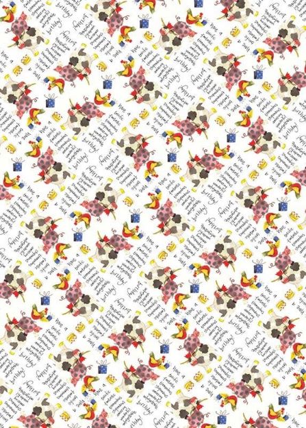 Bild von FARMYARD BIRTHDAY GIFT WRAP