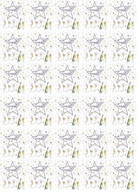 Bild von CONGRATULATIONS GIFT WRAP