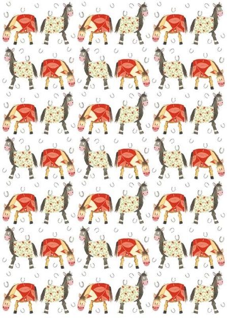 Bild von HORSES GIFT WRAP