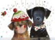 Bild von CHRISTMAS DOGS CHRISTMAS PLACEMAT