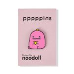Bild von Noodoll Enamel Pin Miss Dino, VE-6