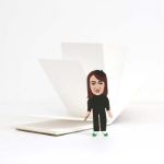Bild von Noodoll Artist Pocket Sketch Feminist, VE-8