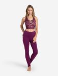 Bild von Yoga Leggings Basic Satya in viola von The Spirit of Om