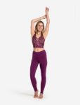 Bild von Yoga Leggings Basic Satya in viola von The Spirit of Om