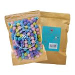Bild von Pompon Set 200 Unicorn, Kaschmiroptik