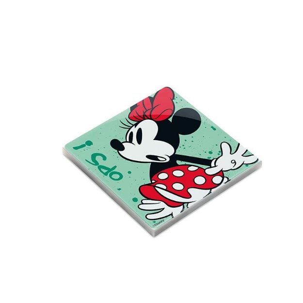 Bild von 5 PC COASTER MINNIE MOUSE I AM TURQUOISE SET