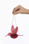 Bild von Papieranhänger PINK HUMMINGBIRD