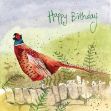 Bild von PHEASANT ON THE WALL BIRTHDAY CARD