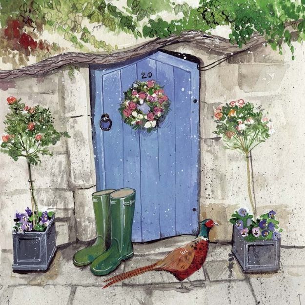 Bild von COTTAGE DOOR BLANK CARD