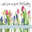 Bild von SPRING FLOWERS BIRTHDAY CARD