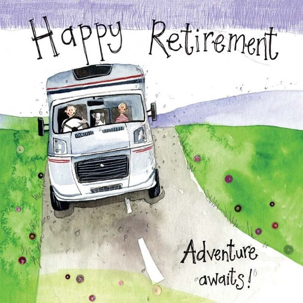 Bild von MOTOR HOME RETIRMENT CARD