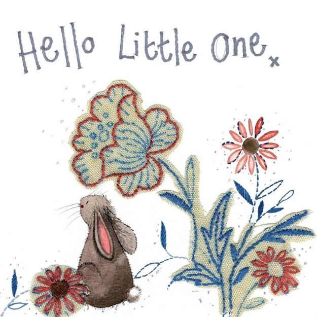 Bild von HELLO LITTLE ONE SPARKLE CARD